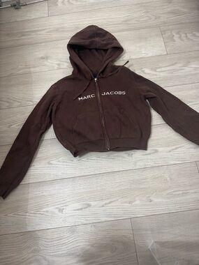 Marc Jacobs Brown Zip Hoodie and Sweatpants Set